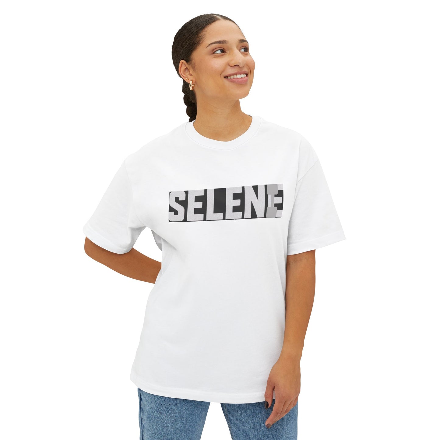 Selene gym pump cover t-shirt relaxed oversized fit
