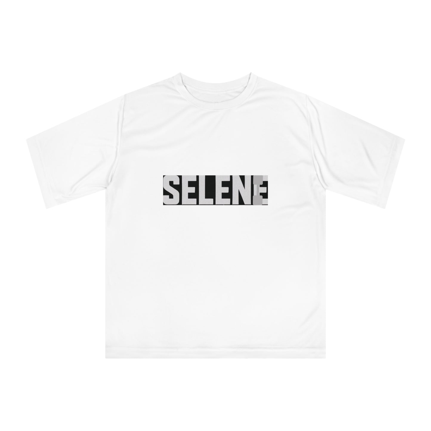 Performance T-Shirt featuring bold Selene logo on a lightweight, moisture-wicking fabric.