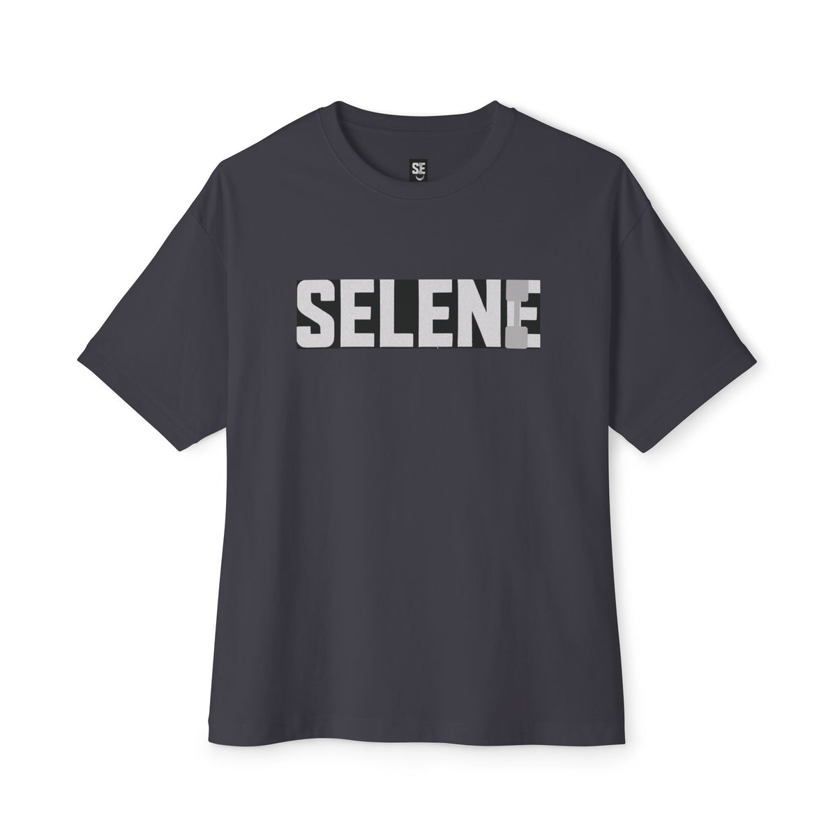 Selene gym pump cover t-shirt in dark grey