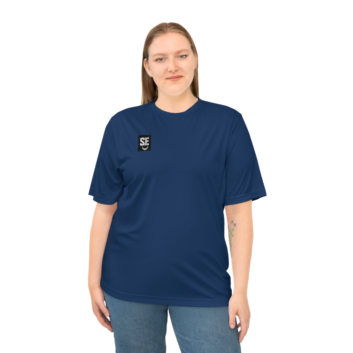 Selene Bold Logo performance t-shirt athletic fit
