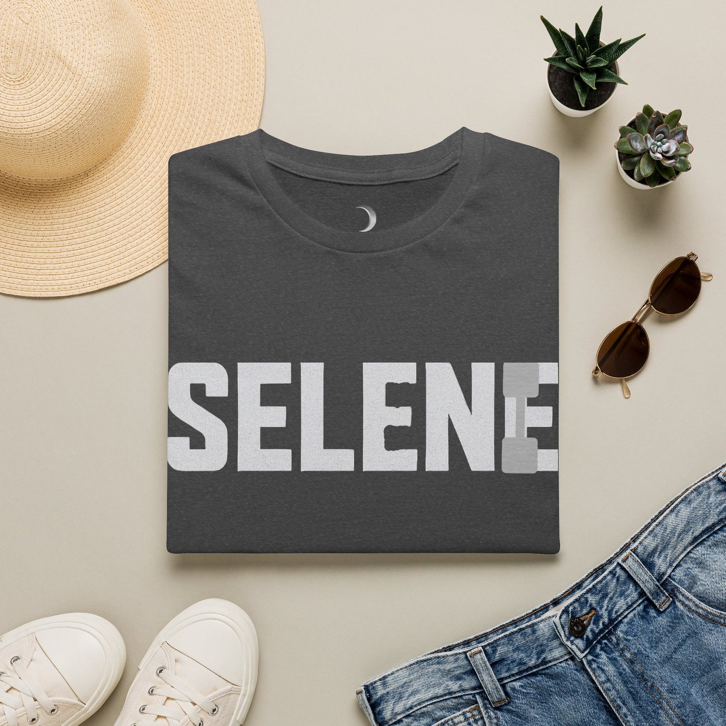 Unisex Selene Block Logo soft style T-Shirt
